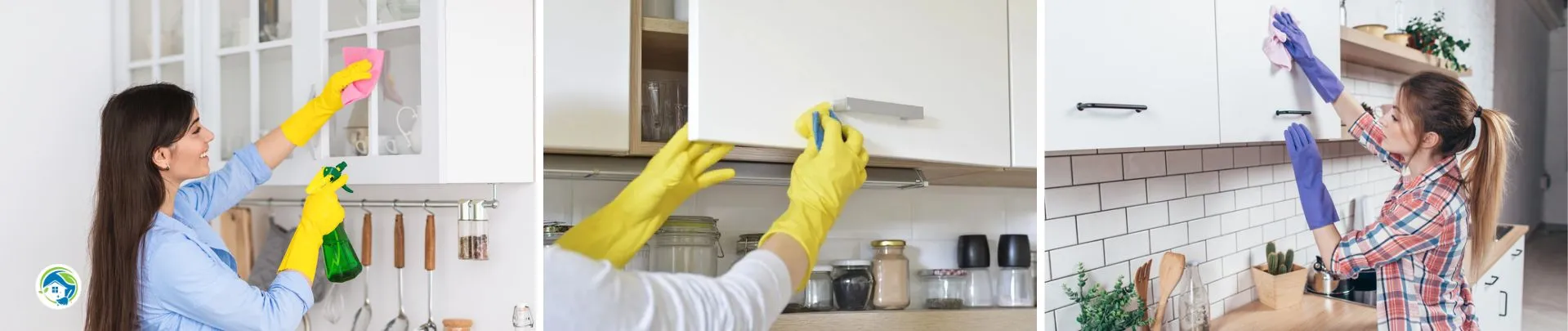 How to Remove Sticky Grease from Kitchen Cabinets